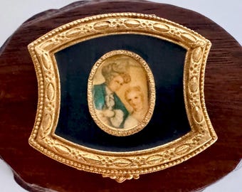 Estee Lauder English Scent Box Solid Perfume Compact, Youth Dew Parfum