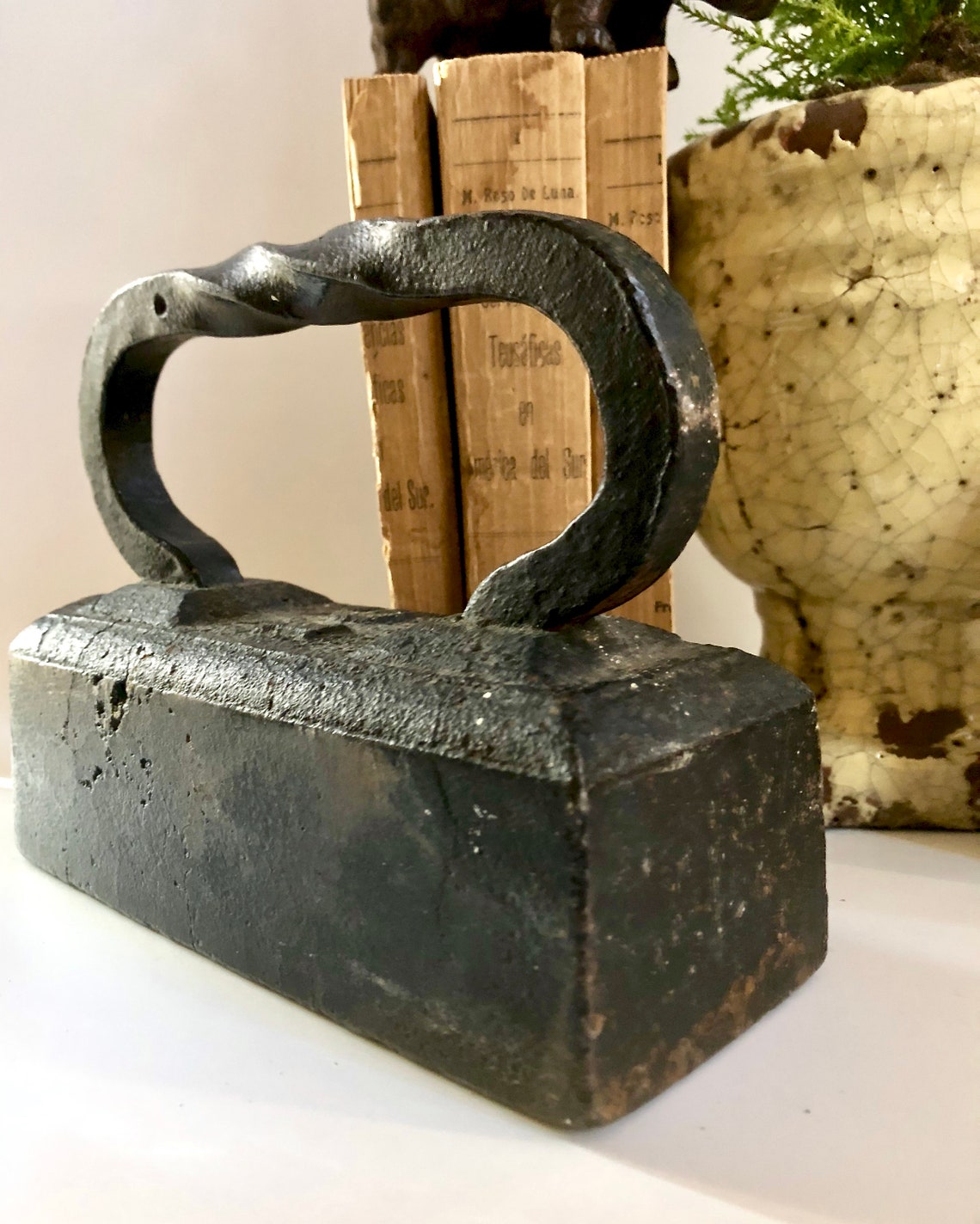 No 16 Tailor's GOOSE Iron Flat Pressing Iron Large Heavy Etsy