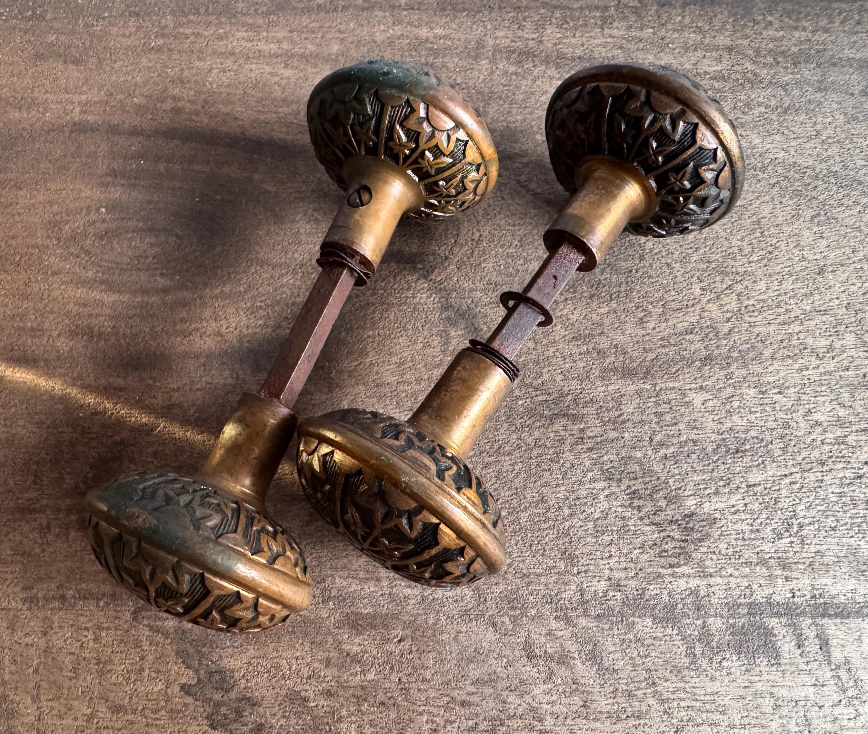 Antique Eastlake Interior Door Knob, Victorian Era Hardware, Price is ...