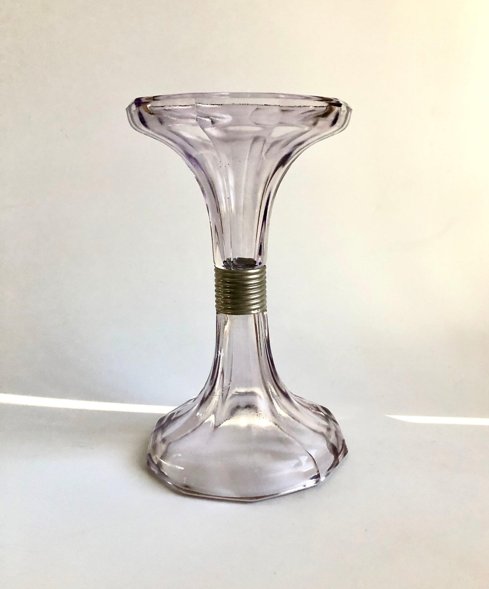 Amethyst Glass Shelf Riser Soda Fountain Shelf Support Stand Etsy