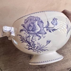 French Tureen FERIA U&C Sarreguemines France