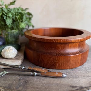 DANSK Wood Bowl by Jens Quistgaard Denmark, Danish Modern Design