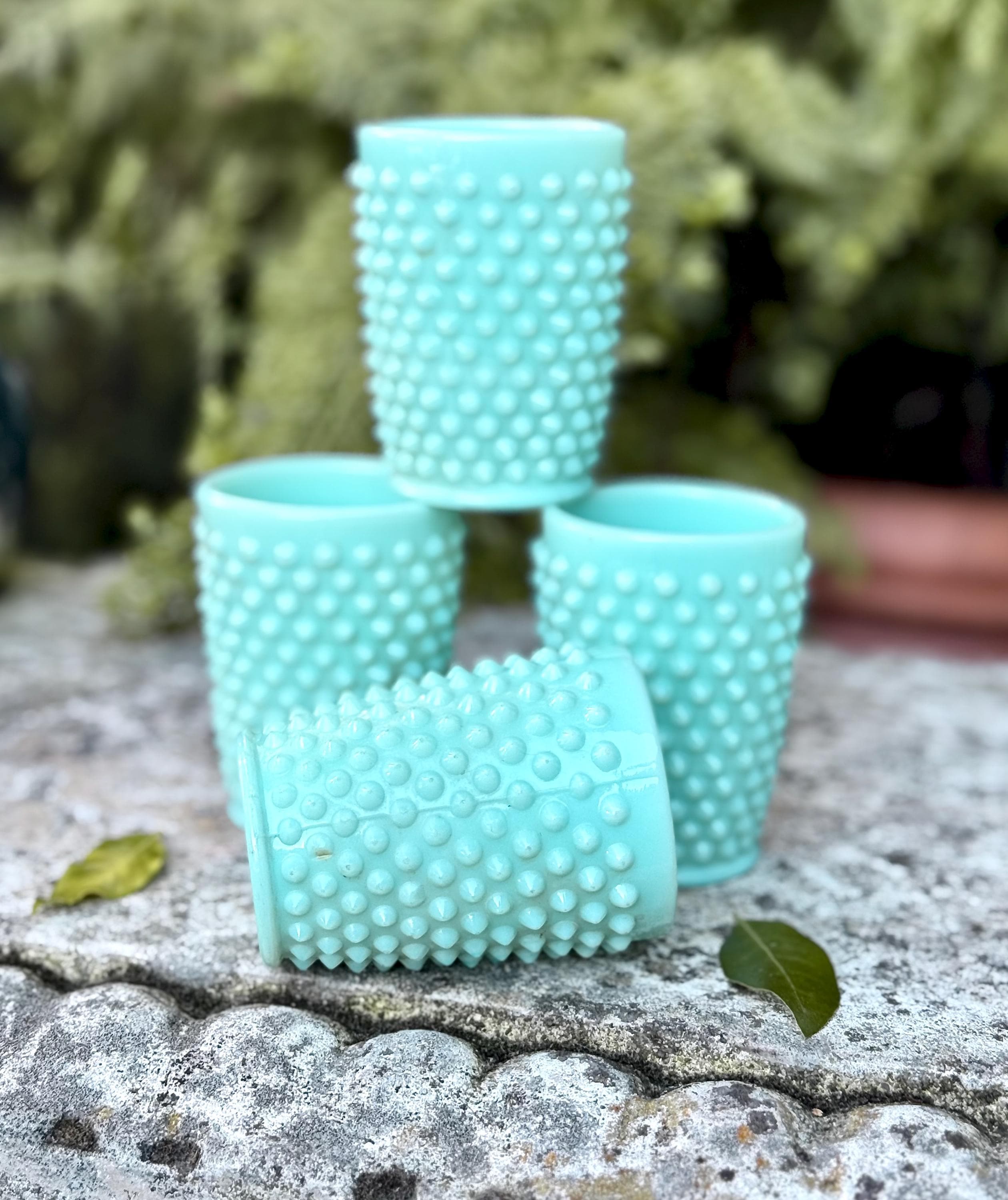 Fenton Blue Hobnail - Etsy