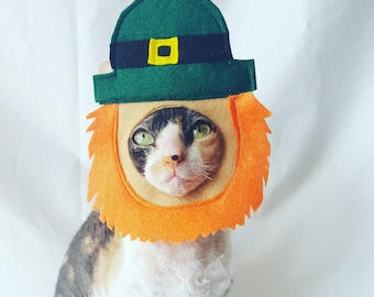 St Patrick Leprechaun Hat for the Irish in your pet