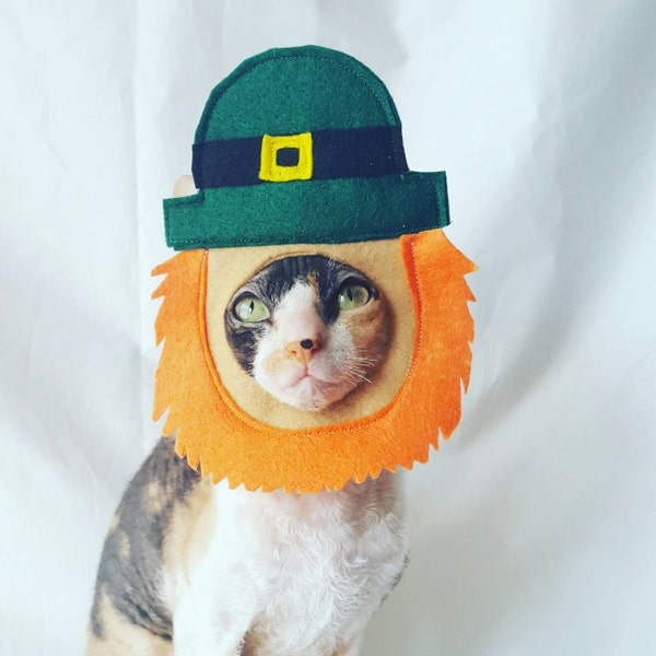 St Patrick Leprechaun Hat for the Irish in your pet