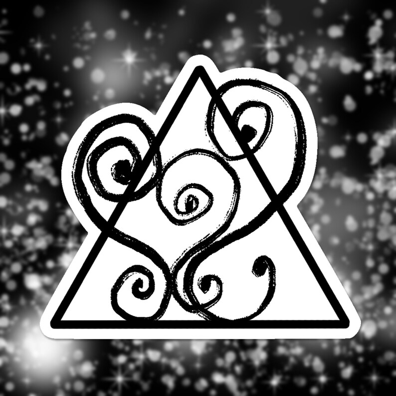 Sagittarius Symbol and Fire Element Vinyl Stickers Zodiac Sticker Planner Sticker