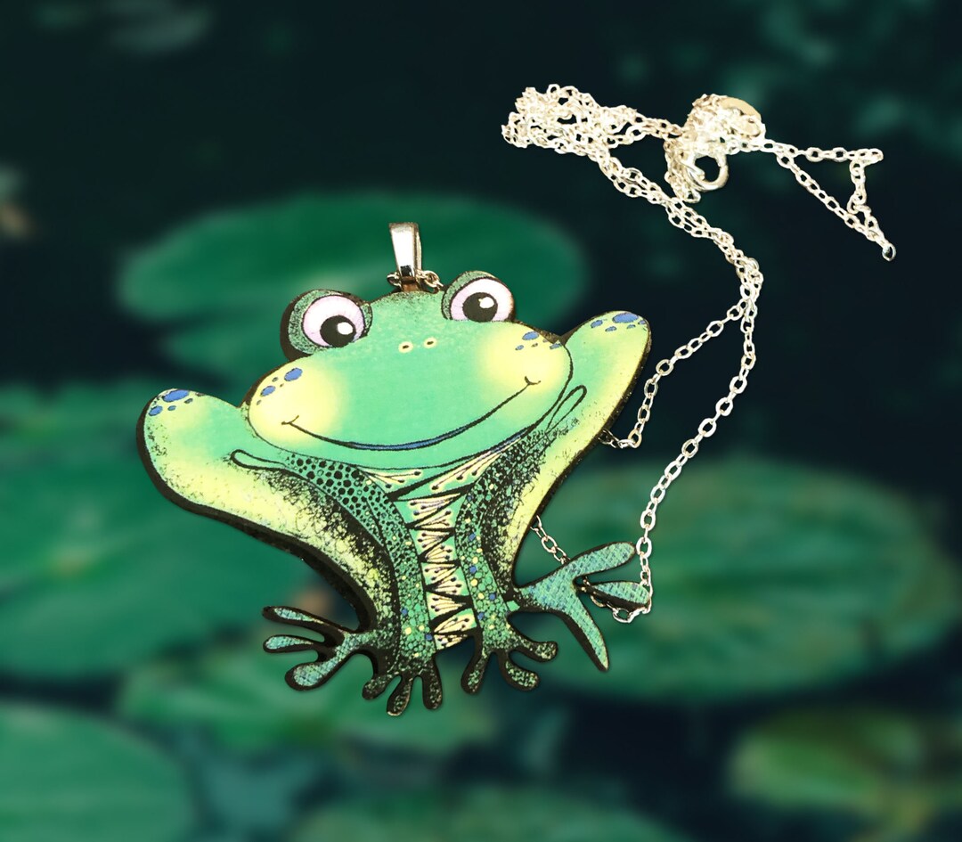 Bijou De Téléphone Portable : Grenouille En Peluche Verte Avec écharpe Rayée – Neuf