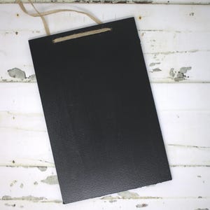 unframed chalkboard, frameless chalkboard, hanging chalkboard sign, wedding decor, kitchen menu board, message board, chalkboard unframed,
