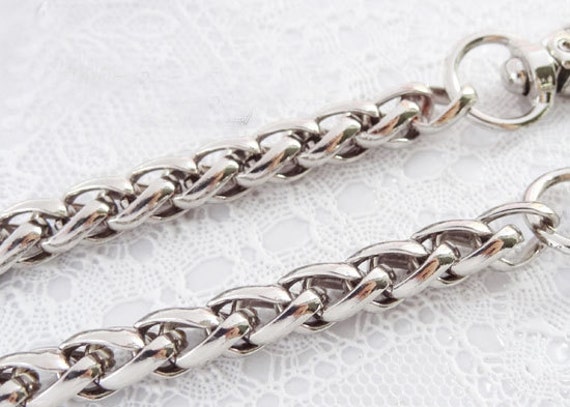 silver chain for purse