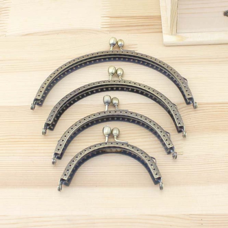 2 Pcs YX Purse Clasp Clutch Frame Metal Purse Frame Purse Making Supplies Wholesale Purse Frame