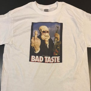 Bad Taste retro funny horror peter jackson t-shirt