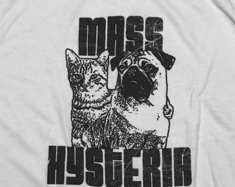 Dogs and Cats living together tee