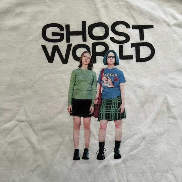 Ghost World art film white t-shirt any size