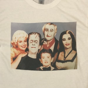 Munsters retro horror tv t-shirt