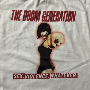 Doom Generation retro cult movies t-shirt