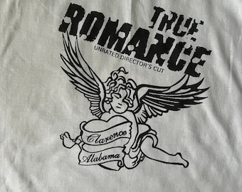 True Romance cult movie punk tattoo style t-shirt