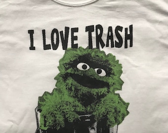 I Love Trash tee