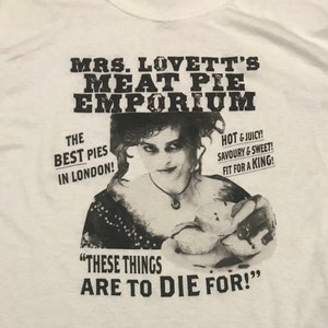 スウィーニー・トッド カルト映画 ミュージカル 白Tシャツ フリーサイズ