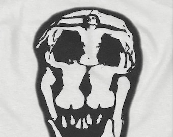 Surreal Skull tee