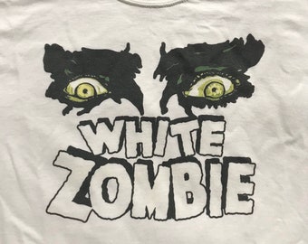 White Zombie Bela Lugosi vintage retro horror white t-shirt any size