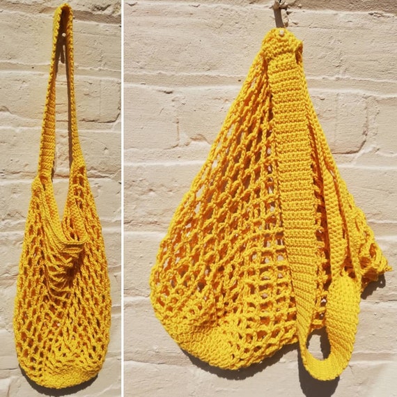 etsy crochet market bag
