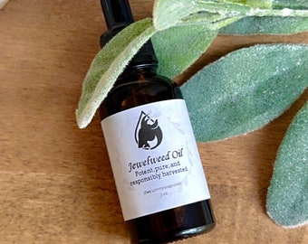 Jewelweed Oil ~Herbal Oil ~Rash Salve ~Botanical Oil ~Potent Jewelweed Steeped and Infused Organic Olive Oil ~Wildcrafted Jewelweed Oil
