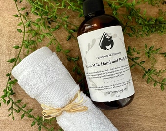 Cedarwood Rosemary Goat Milk Hand & Body Wash