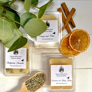 Pure Beeswax Wax Melts, Natural Wax Melts, Raw Beeswax Essential Oils Wax Melts, Essential Oil Wax Melts