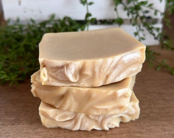 Unscented Goat Milk Soap, Whispering Sweet Nothings, Natural Soap, Scent Free Soap, Sensitive Skin Soap, Holistic Artisan Soap