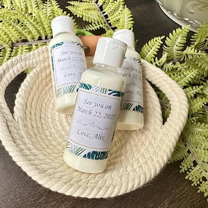 Goat Milk Lotion Favors, Wedding Favors, Bridal Shower Favors, Baby Shower Favors, Party Favors, Goat Milk Lotion 2 oz, Event Favors