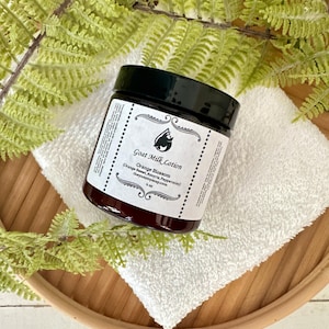 Orange Clove and Rosemary Goat Milk Lotion 4 oz, Revitalizing Lotion, Natural Lotion, Holistic Goat Milk Lotion, Creamy Lotion