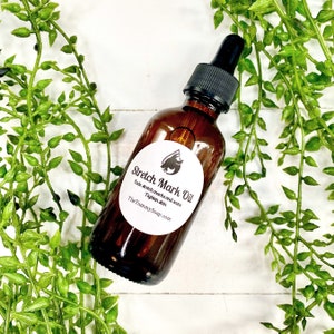 Stretch Mark and Scar Oil ~Skin Tightening Oil ~Fade Stretch Marks ~Serum for Scars and Stretch Marks ~Stretch Mark and Scar Care
