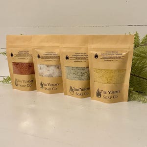 Natural Bath Soak Salts, Rose Bath Salts, Lavender Bath Salts, Relaxing Bath Salts, Relaxing Bath Soak Salt, Botanical Bath Salt Soak