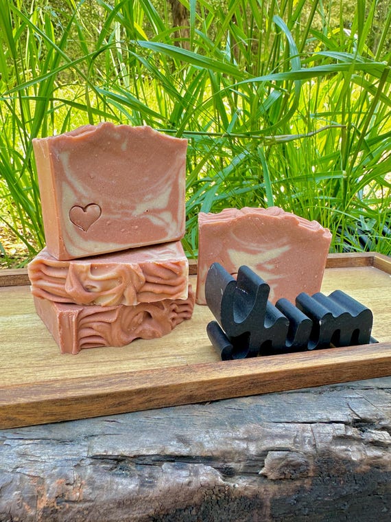 Moroccan Romance Natural Red Clay Goat Milk Soap: Ylang Ylang & Patchouli