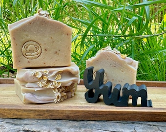 Handcrafted Goat Milk Soap: Lavender, Oatmeal & Honey, Sweet Pooh Bear