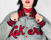 Lakers Quilted Bomber