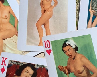 Retro Nudist Gallery - 70s nude cards | Etsy