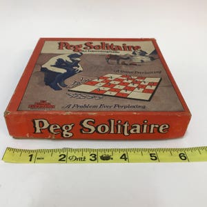 Vintage Peg Board Toy 