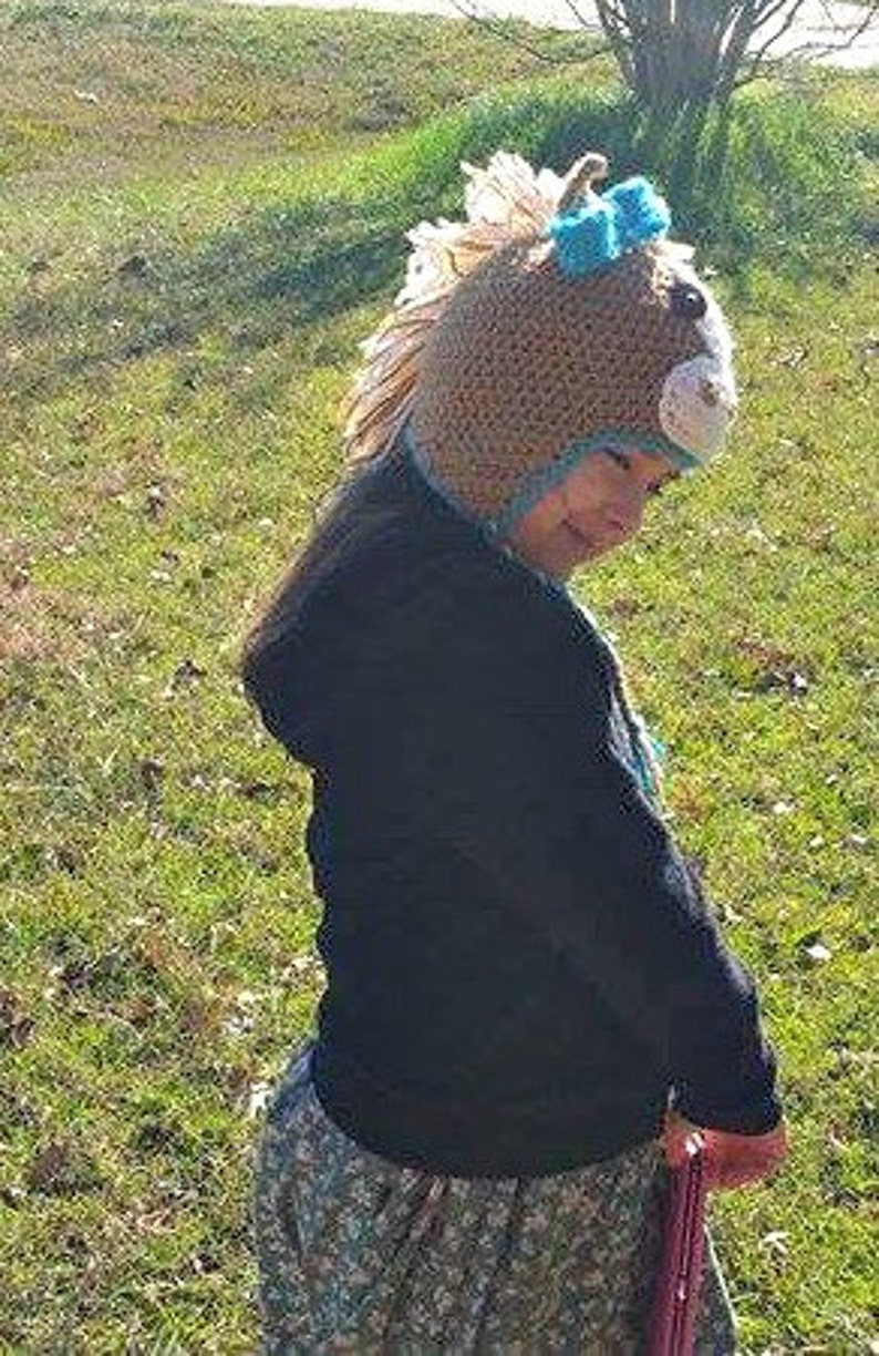 Custom Horse hat horse hat bow horse hat short hair horse Etsy