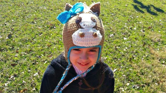 Custom Horse Hat Horse Hat Bow Horse Hat Short Hair Horse Etsy