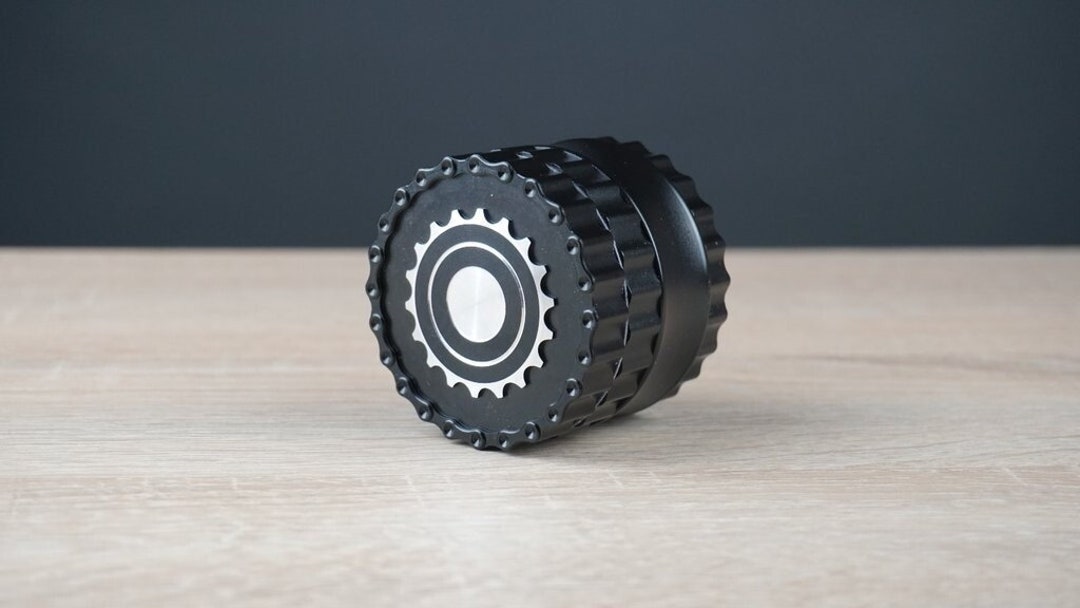 The Sprocket Zinc Alloy 2.3 Grinder Etsy