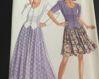Nostalgic Cosplay 1980/'s Laura Ashley fitted bodice jacket Victorian style top printed design Vintage bodice style top Pretty floral