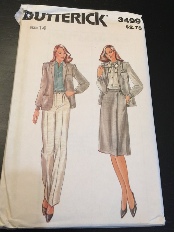 8617 UNCUT Vintage McCalls SEWING Pattern Shirt Pull on Pants Skirt FF OOP NEW