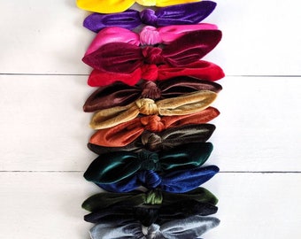 Bow Hair Ties Etsy