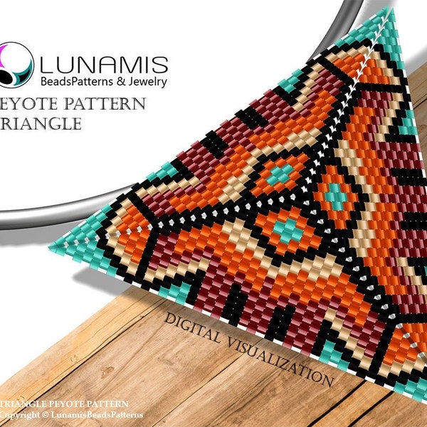 Beaded Triangle Patterns Etsy