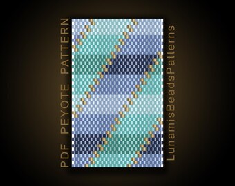 Peyote Pen Cover for G2 Pilot Pen, Beading Wrap (PDF Pattern) #086PG2
