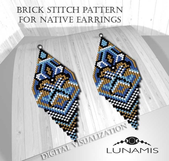 Brick Stitch Bead Patterns Journal: 3 Alphabets Free Brick Stitch Beading  Patterns