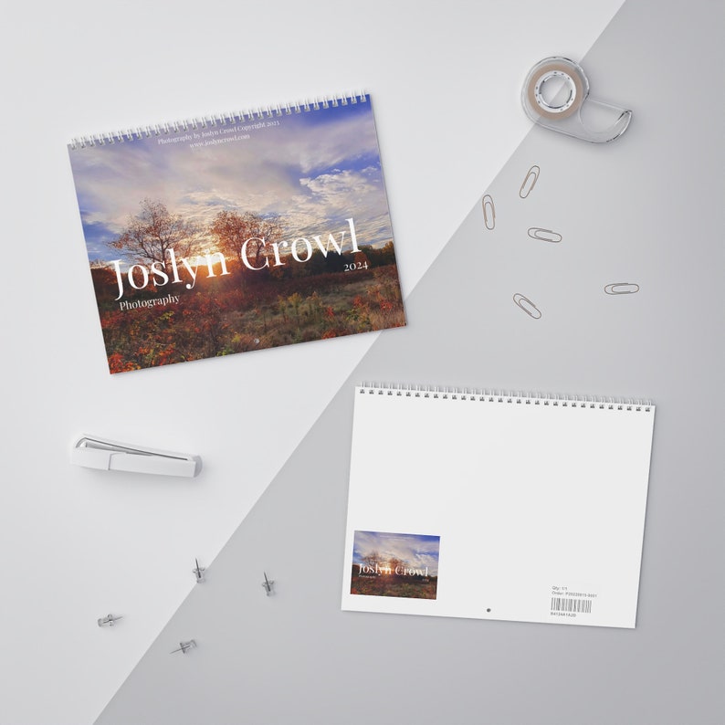 2024 Calendar, 2024 Wall Calendar, 2024 Nature Calendar, Wall Calendar