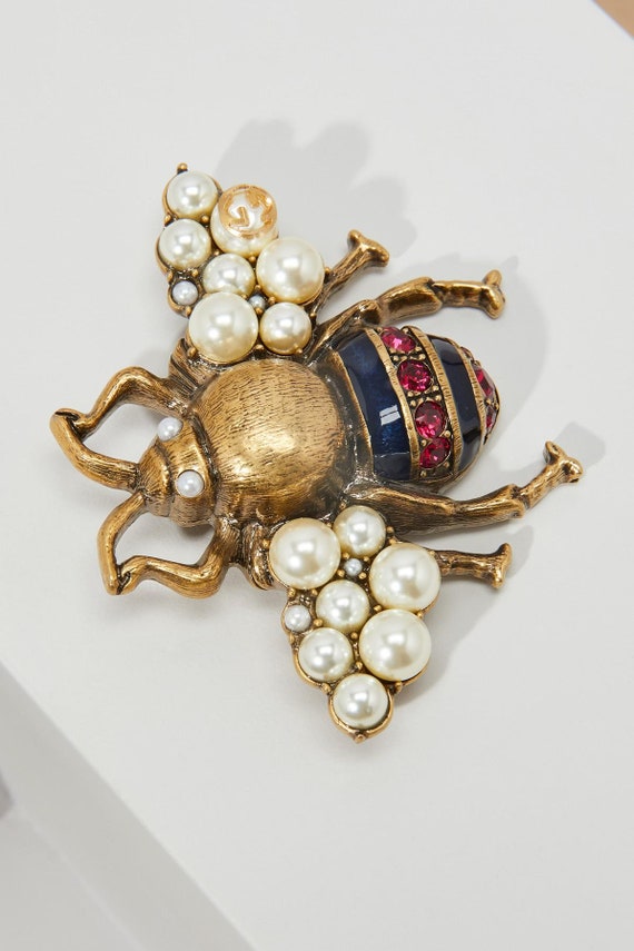 Gucci Bee Brooch Real Gucci brooch Vintage Gucci B