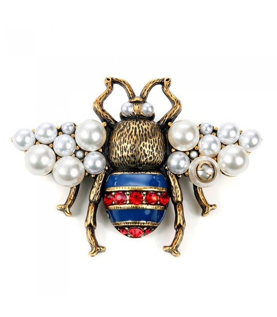 Gucci Bee Brooch Real Gucci brooch Vintage Gucci B